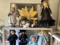 Vintage Puppensammlung, 60 Puppen, Porzellanpuppen, Marionette Nordrhein-Westfalen - Schmallenberg Vorschau