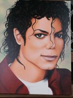 "Michael Jackson"  Acryl/ Ölgemälde Bild Unikat Original 50x40 cm Nordrhein-Westfalen - Neukirchen-Vluyn Vorschau