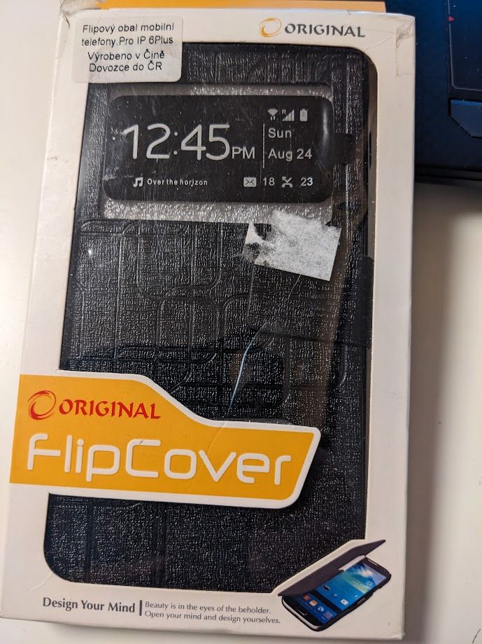 iPHone 6 plus Hülle Flipcover black in Regensburg