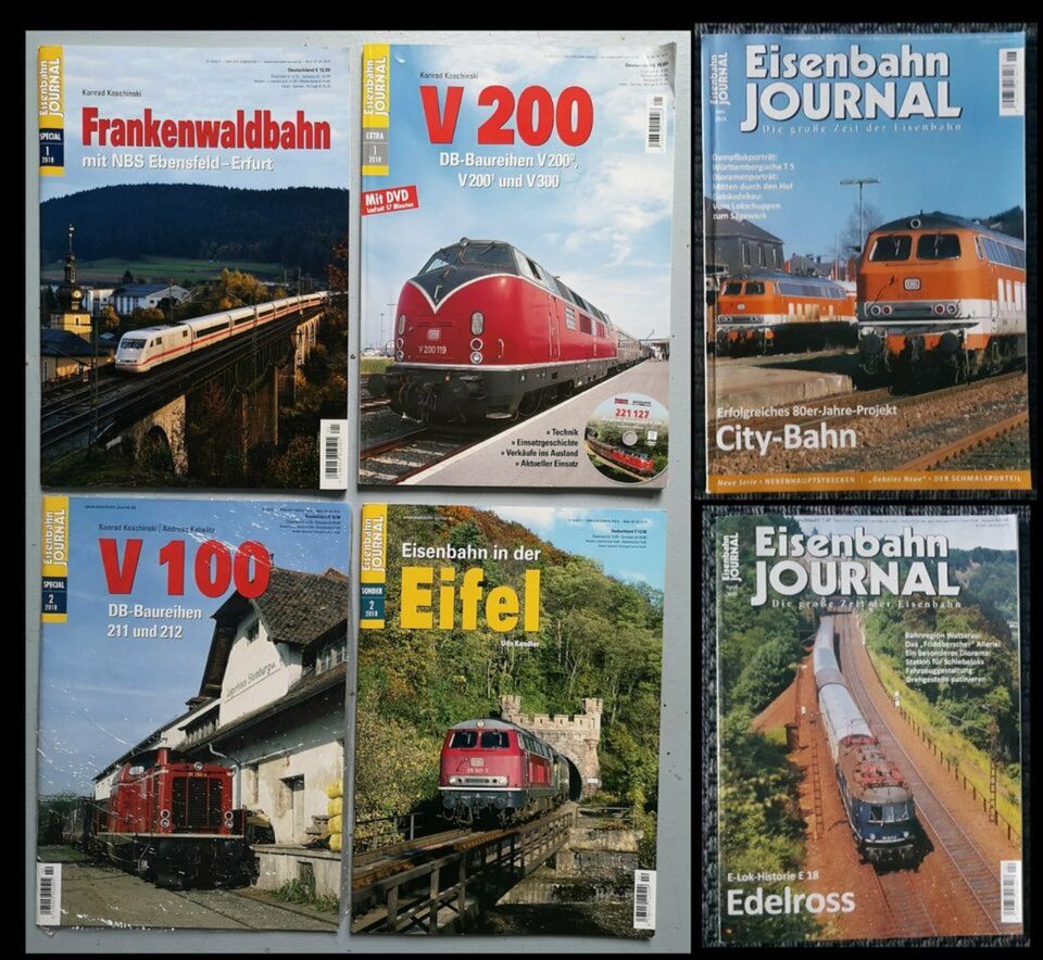 Eisenbahn Journal PAKET 18 Kilo in Düsseldorf