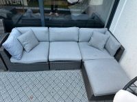 Rattan Outdoor Sitz Lounge mit Sitzkissen und extra Einzelsessel Nordrhein-Westfalen - Mönchengladbach Vorschau