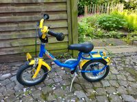 Puky 12 Zoll blau gelb Fahrrad Kinderfahrrad Walle - Utbremen Vorschau