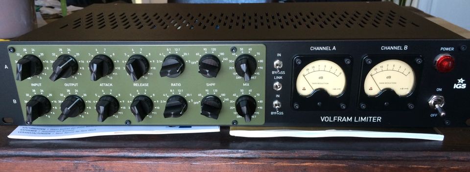 —IGS Volfram Limiter— 1176 style FET Compressor, wie Neu + OVP in Frankfurt am Main