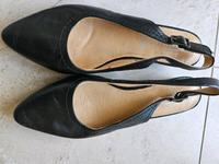 elegante Schuhe Pumps  Leder Absatz Gr. 36 schwarz neu Thüringen - Gera Vorschau
