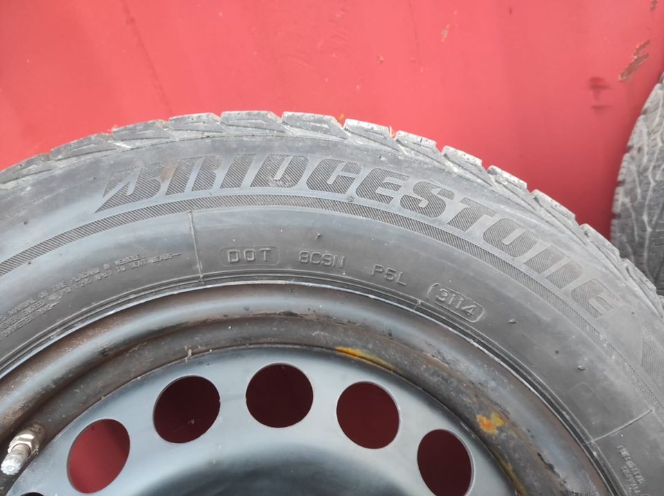 Mercedes Winterreifen 195/65 R15 M+S Stahlfelgen 2Jx15H2 ET47 in Gelsenkirchen