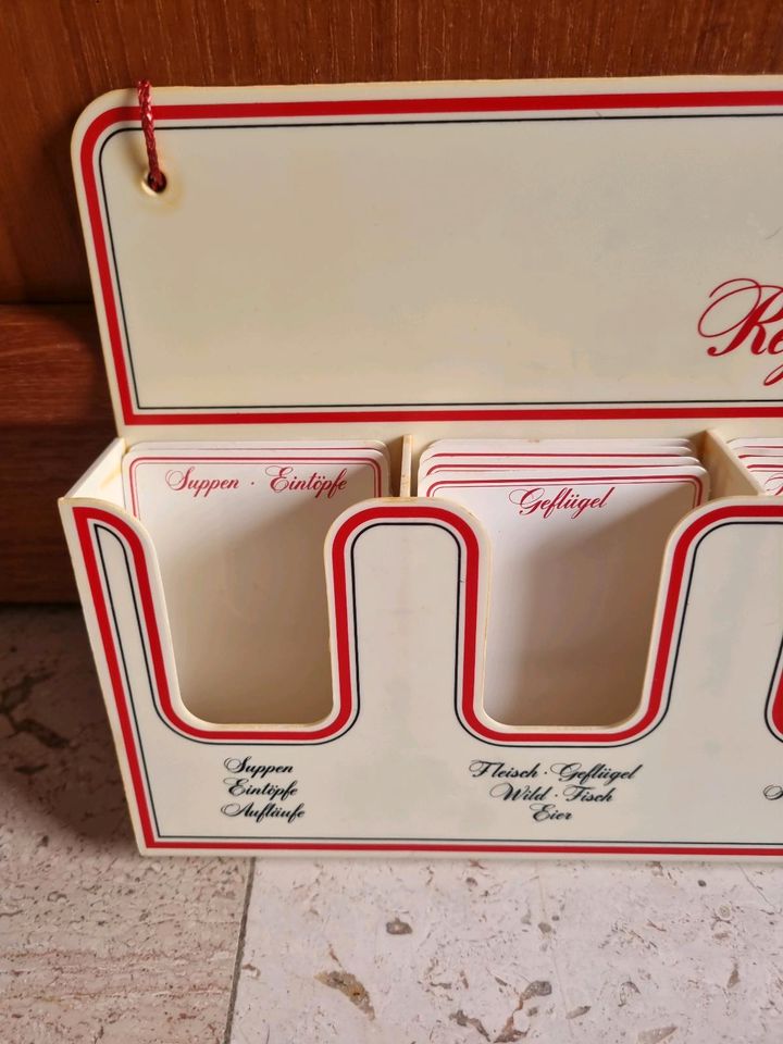 Vintage Eismann Rezept- Box mit über 70 Rezepten in Roxel