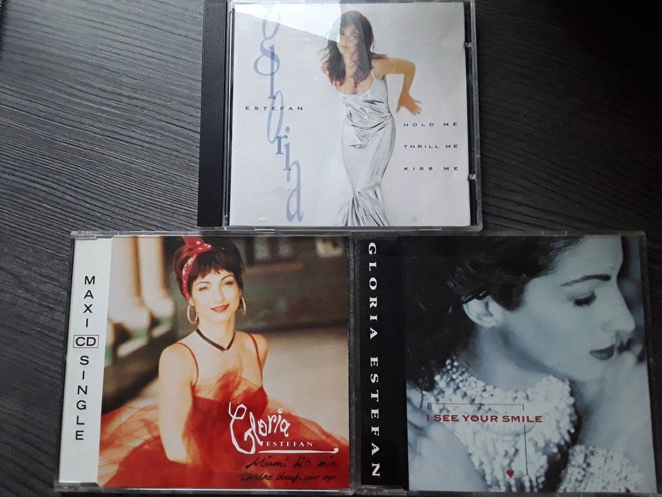 GLORIA ESTEFAN CD & 2 MAXI CD'S ~ LUPENREIN~ ZUSAMMEN in Weyhe