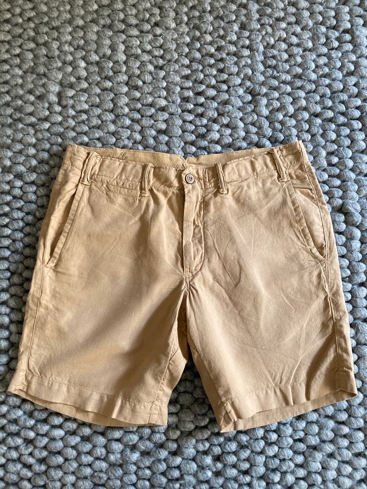 Polo Ralph Lauren - Leinen Shorts - beige - Gr 30 in München