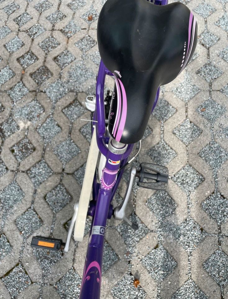 Fahrrad gebraucht Kinderrad lila in Bautzen