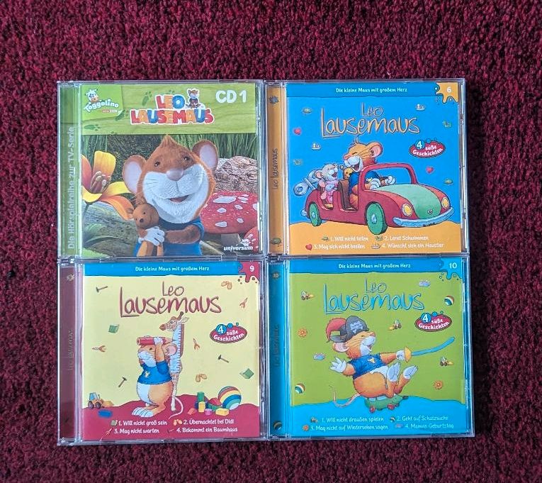 4 Leo Lausemaus Hörspiele - 4 CD's in Stralsund