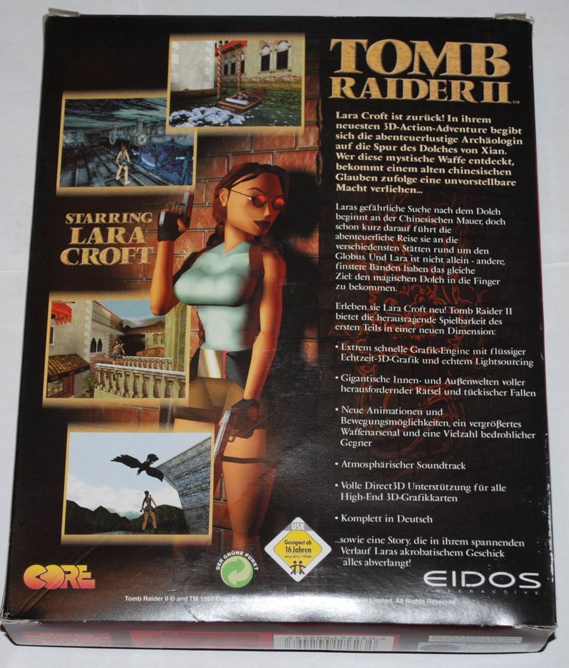 Tomb Raider II BigBox in Schöndorf (an der Ruwer)