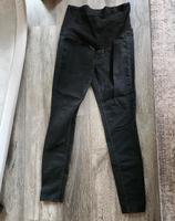 ⚜️H&M Mama Hose Jeans 42 Slim⚜️top schwarz Sachsen - Hoyerswerda Vorschau
