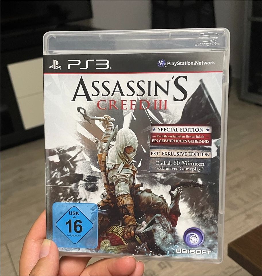 Assassin‘s, Creed 3 für Playstation 3 in Willich