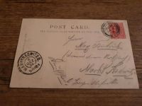 Alte Postkarte 1904 Birmingham Briefmarke Bayern - Marktredwitz Vorschau