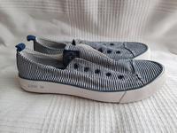 H&M Canvas Sneaker Slip on Schuhe blau weiß gestreift 36 Wiesbaden - Mainz-Kastel Vorschau