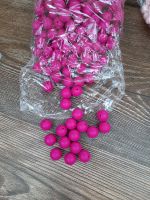 Silikonperlen in magenta pink 15 mm für Schnullerketten Nordrhein-Westfalen - Medebach Vorschau