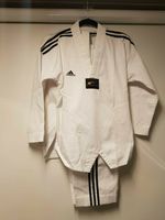 Taekwondoanzug Adi Club 3 Stripes weißes Revers wie neu Niedersachsen - Spelle Vorschau