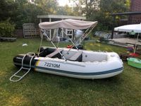 ZAR Mini Alu 12 Schlauchboot # 3,60m mit Bimini-Top + Badeleiter Nordrhein-Westfalen - Beckum Vorschau