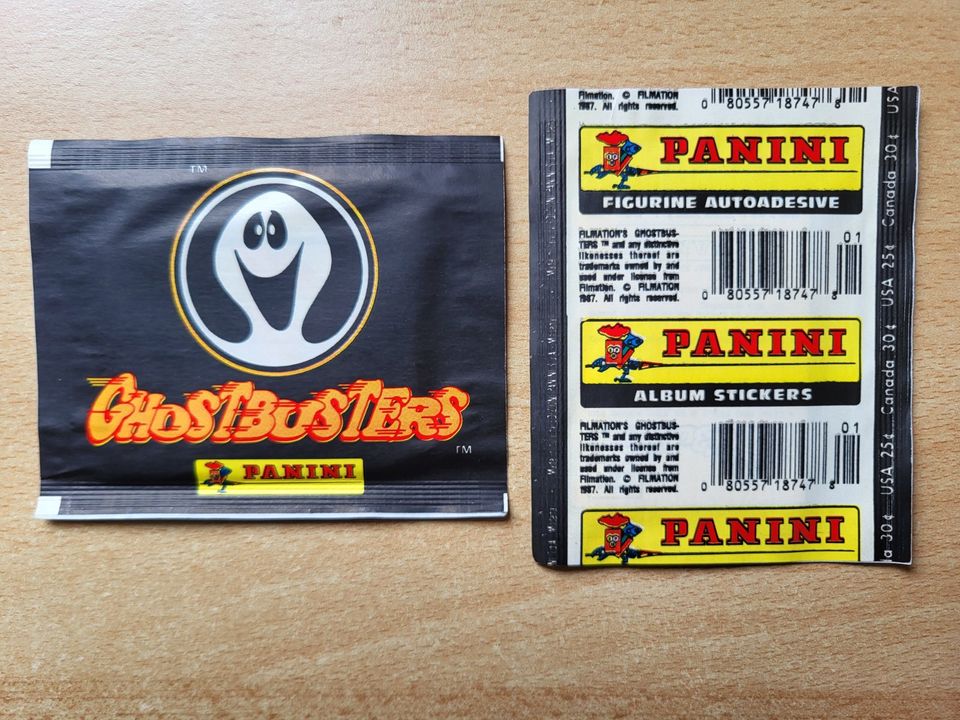 1x Panini Tüte Filmation's Ghostbusters von 1987 US-Version in Bremen