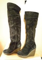 2 Damen Stiefel 38gr wie neu Leder Nürnberg (Mittelfr) - Mitte Vorschau