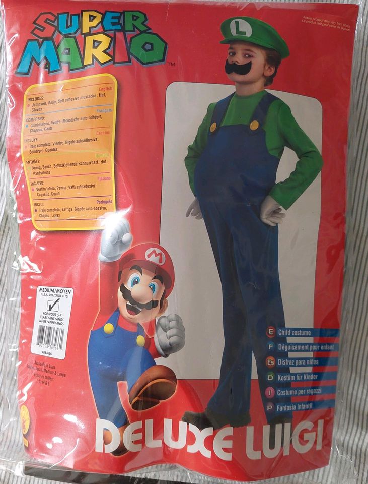 Kinderkostüm Luigi deluxe in Sömmerda