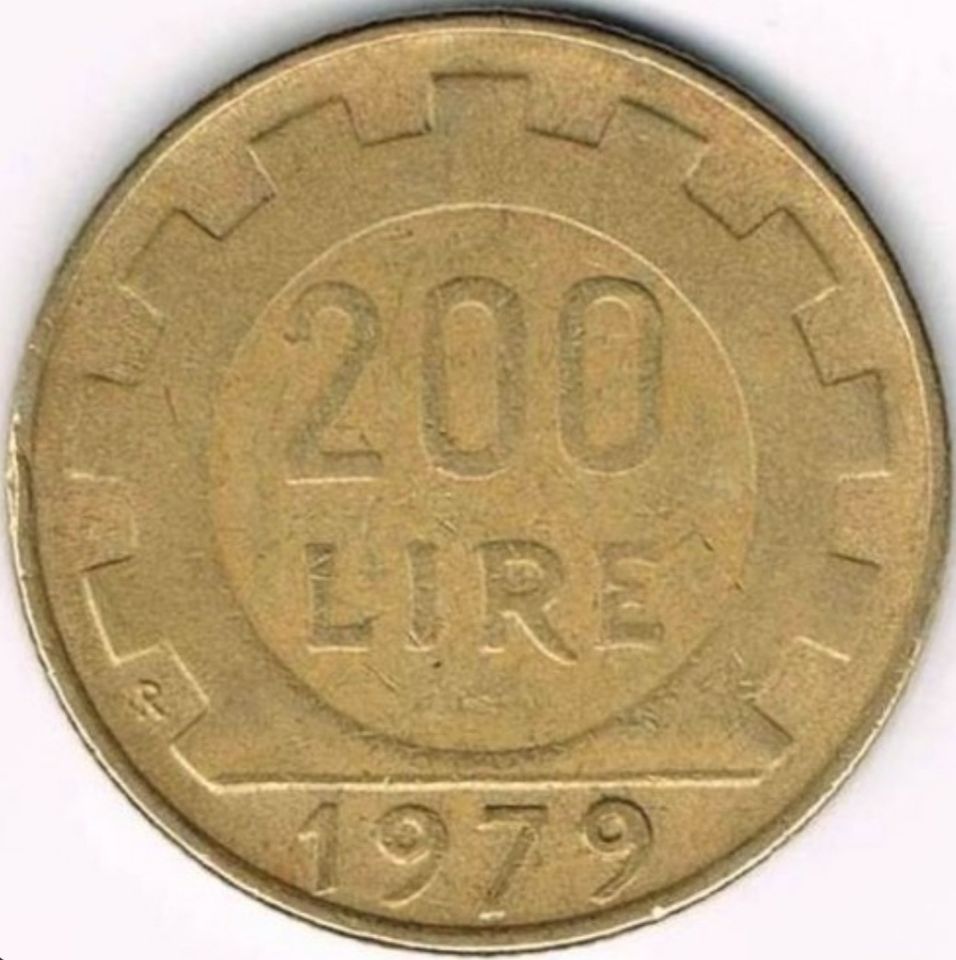 Italien 200 Lire 1979 in Hamm