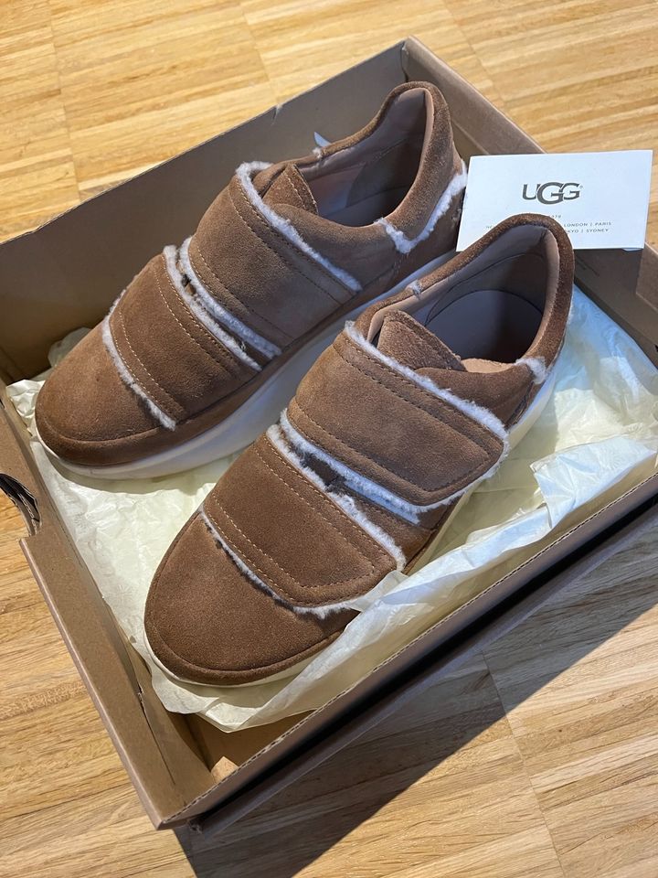 UGG Klett Sneaker Ashby Wildleder wie NEU 37-38 in Lampertheim