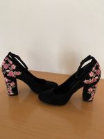 Pumps Damen High Heels Riemchen schwarz Größe 36 Nordrhein-Westfalen - Mettmann Vorschau