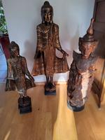 2 hochwertige Buddhas stehend und 1 schöne Holzfigur Baden-Württemberg - Wiesloch Vorschau
