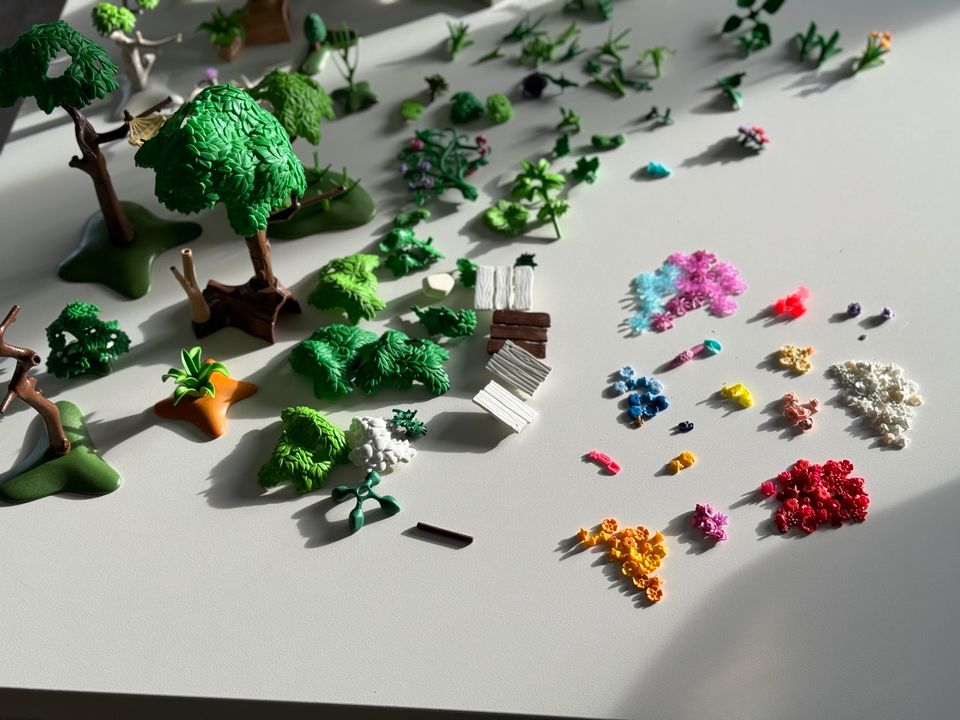 Playmobil, diverse Kleinteile. Bäume, etc. Büsche, etc. in Edewecht