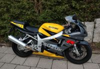 Suzuki GSXR 750 2003 22824km GSX-R K3 Motorrad Gelb Supersportler München - Moosach Vorschau
