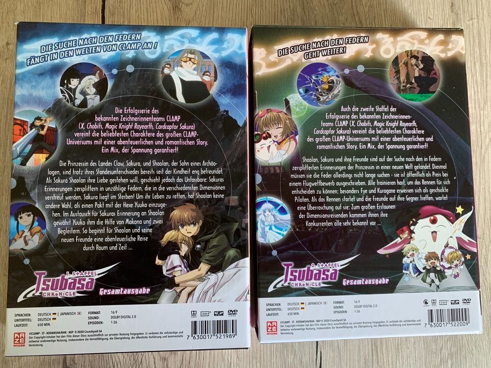 Manga, Anime, Tsubasa Chronicle, DVD, Set, Clamp, Sakura, Frey in Dortmund