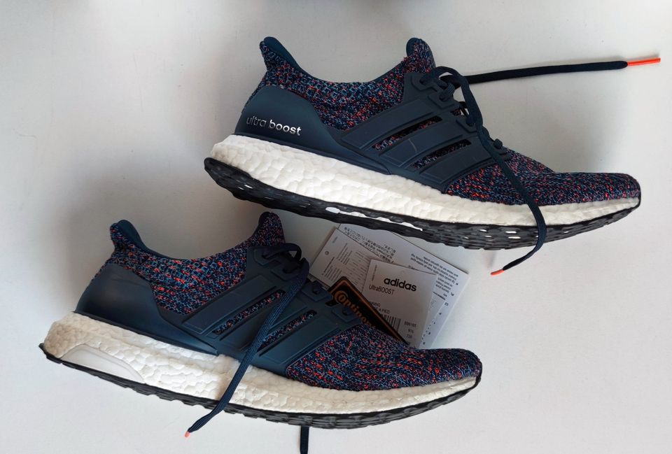 Adidas Ultra Boost 4.0 Navy Multi-Color [44] Neu&Ovp"Vintage2017" in Oer-Erkenschwick