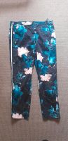 Comma Damen Skinny Fit Hose Gr 36/S Schwarz Blumen Cigarette Bayern - Abensberg Vorschau