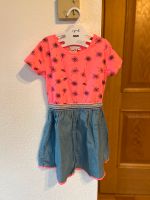 Topo Kleid Gr 104 Sommer Sonne Jeans Glitzer rosa pink Neon Baden-Württemberg - Bad Schussenried Vorschau