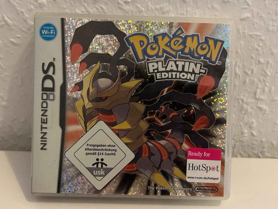 Nintendo DS - Pokemon Platin Edition - NUR HÜLLE in Sulingen