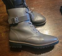 LandsEnd Stiefel Leder Stiefelletten Grau Saarland - Merzig Vorschau
