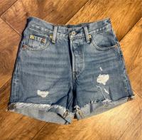 LEVIS 501 Jeans Shorts Gr. 23 XS (32/34) Bermuda blau kurze Hose Nordrhein-Westfalen - Ahaus Vorschau