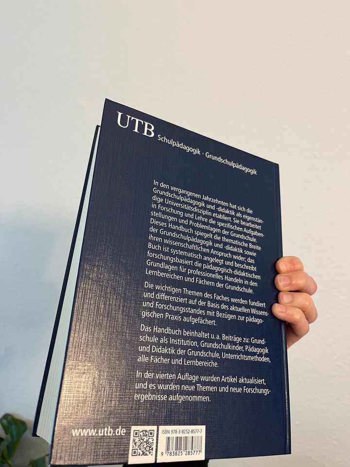 Handbuch Grundschulpädagogik und Grundschuldidaktik in Würzburg
