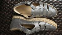 Damen Sandalen von Geox. Leder. Große 35. Wie neu. München - Moosach Vorschau
