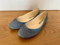 Buffalo London Ballerina blau Gr. 38 Velours Niedersachsen - Meinersen Vorschau