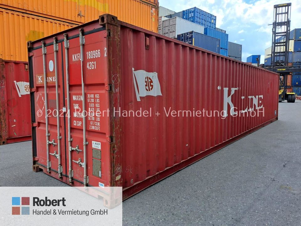 40 Fuß Container, Materialcontainer, Baucontainer Lagercontainer, Seecontainer, in Hagen