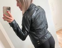 Edle TIGHA Biker Lederjacke | wie neu | XS | schwarz Bayern - Regensburg Vorschau