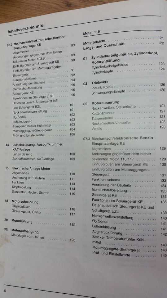 Mercedes Benz PKW - Typenreihe 129 Vorausexemplar Buch Werkstatt in Ochtendung