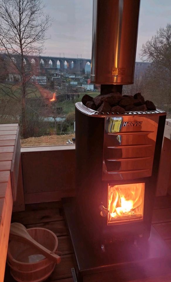 Fasssauna Mobile Sauna auf Anhänger Banja Lemgo Blomberg in Blomberg