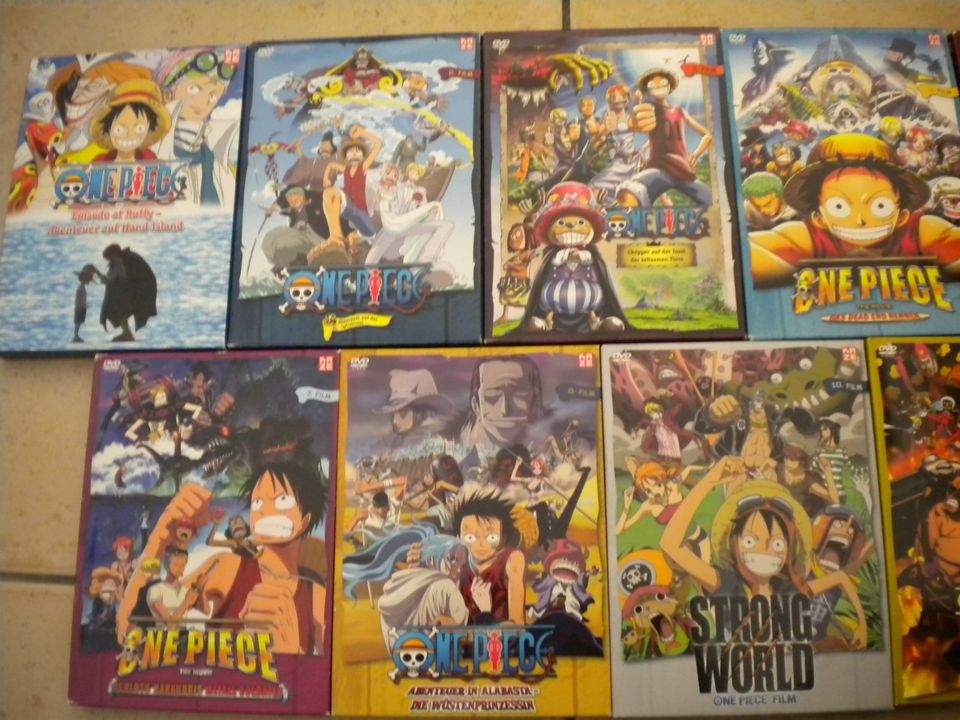 One Piece Filme Sammlung DVD/Blu Ray in Lohne (Oldenburg)