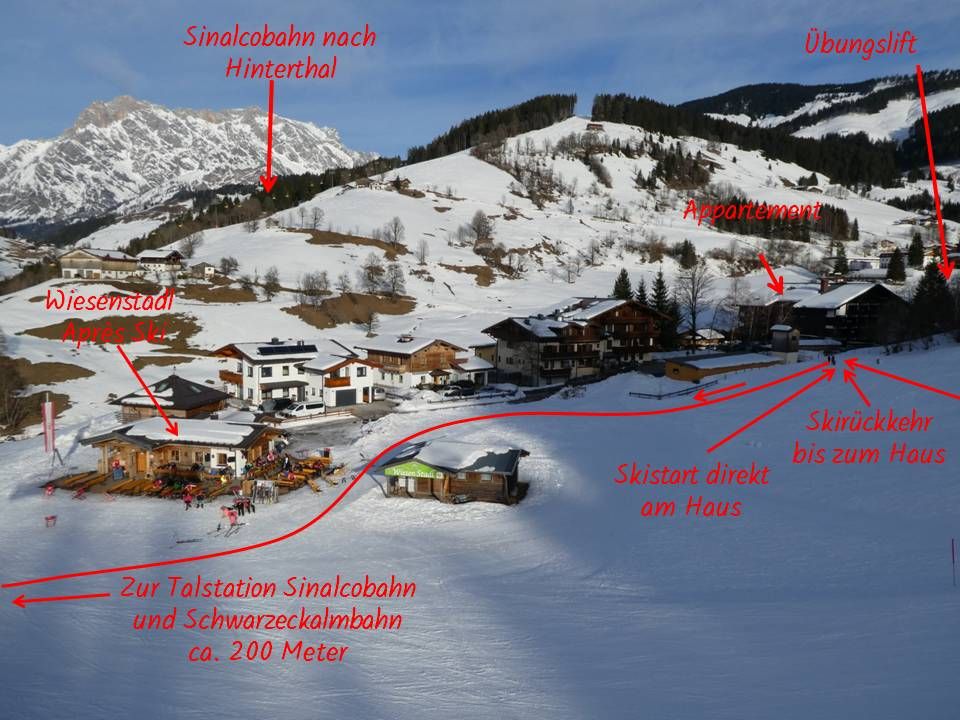 SKI  Urlaub Ferienwohnung an Piste m. Schwimmbad Sauna Grill in Berlin