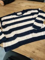 Element Eden Pulli Strickpullover Strick Gr. M/M blau gestreift Bayern - Weiherhammer Vorschau