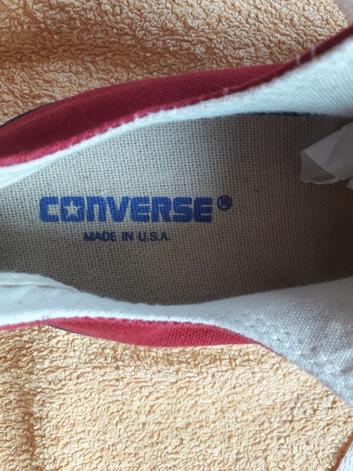 Converse All Star Made in USA rot Größe US 9 EUR 43 in Dietzenbach