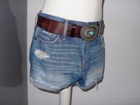ABERCROMBIE & FITCH ✌️Jeans HOT PANTS Shorts BLAU 36/S ☮︎ NP 65€ Essen - Essen-Stadtwald Vorschau
